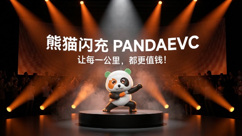 熊猫闪充定义出行新生态｜全国首创100W超级快充，让每一公里都更值钱